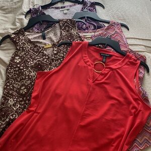 Professional Career Blouse Tank Top Set